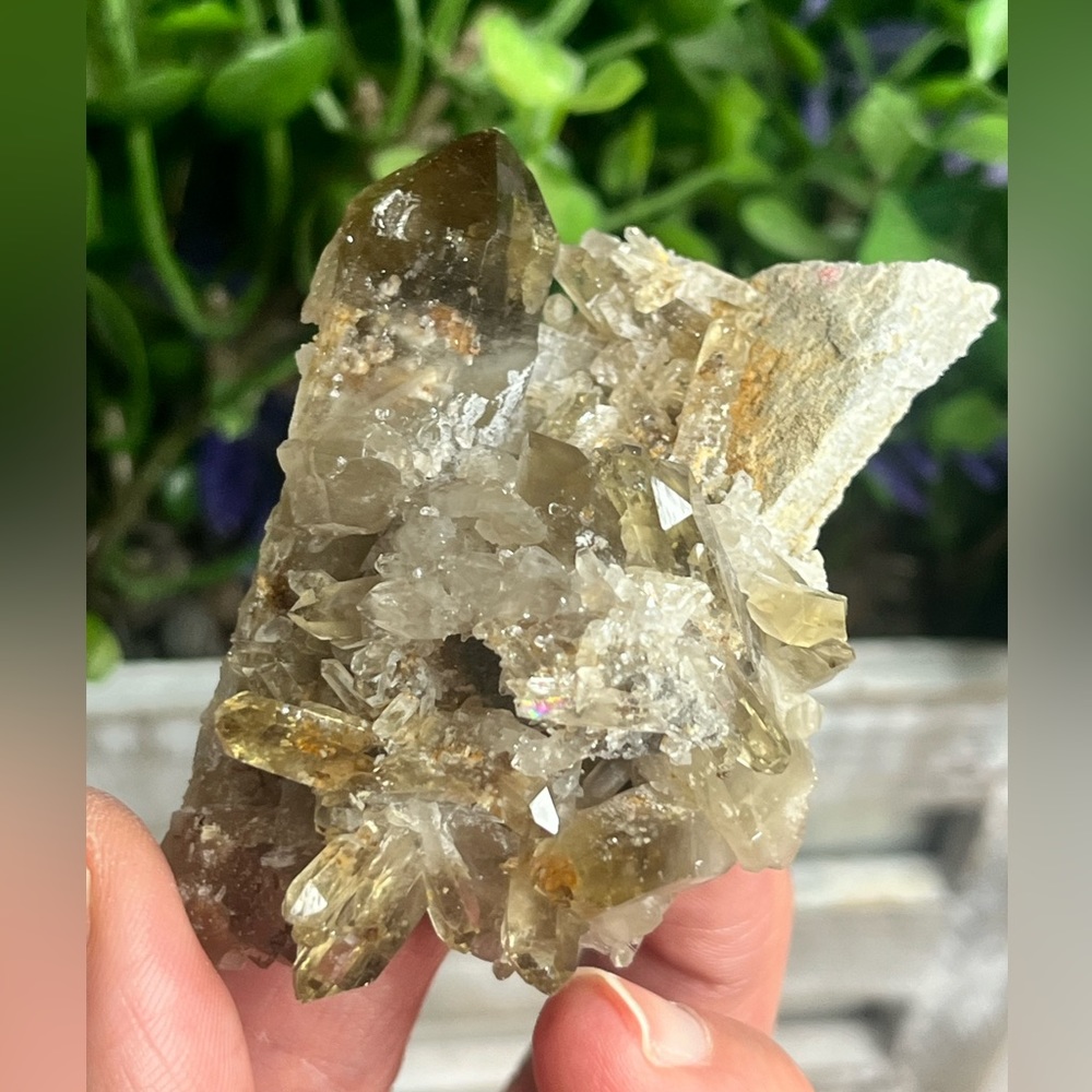 Smokey Quartz Cluster